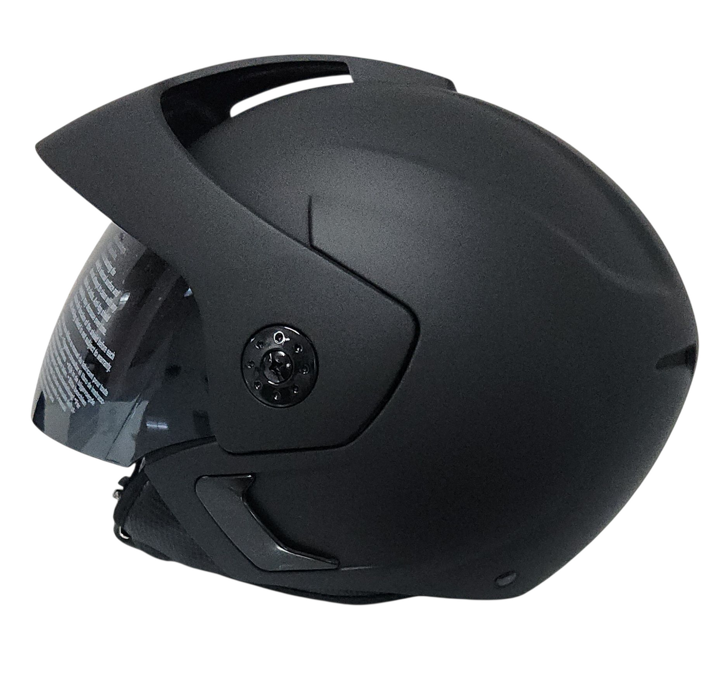 Casco de moto sport negro
