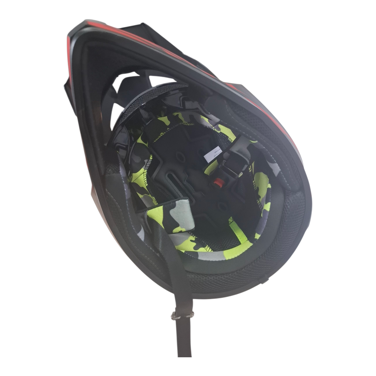 Moto tipo Cross casco